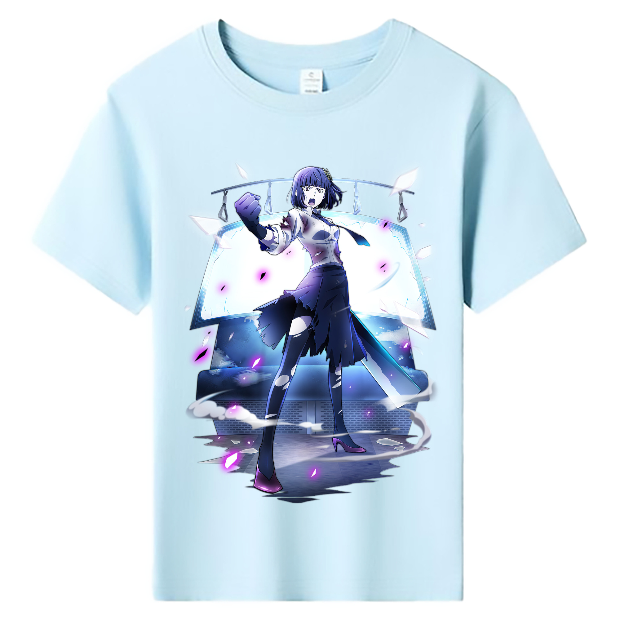 （画像用） 文豪ストレイドッグス Bungo Stray Dogs 綿100％キッズTシャツ（フロントプリント）